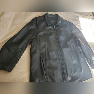 Classic Mens Vintage Wilson Insulated Leather Jacket XXL